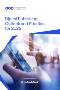 AOP Digital Publishing Survey 2026