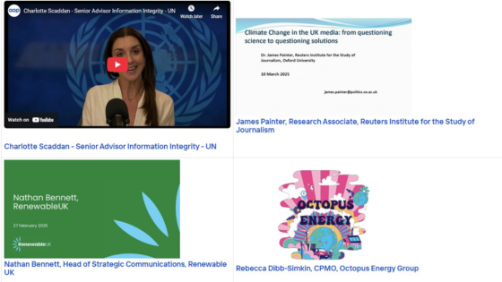 Business of Climate Presentations